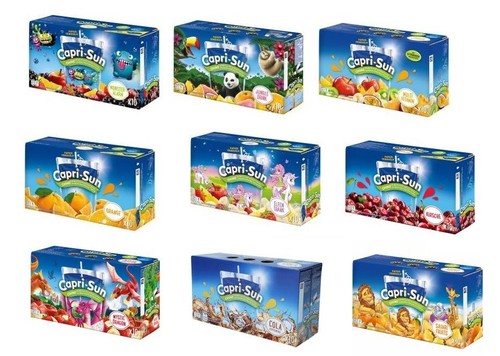 10er packungen capri - capri, sun